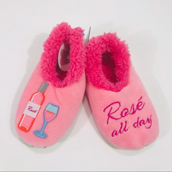 Snoozies Rose’ All Day Slippers, Pink, Small 5-6 - Picture 1 of 7